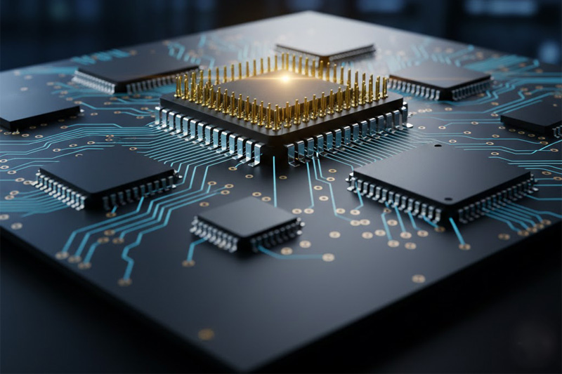 Componentes de processamento e inteligência para sistemas eletrônicos