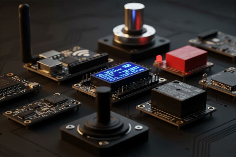 Módulos eletrônicos para automação, IoT e prototipagem industrial